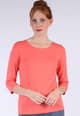 Langarmshirt Mabel  - peach