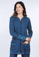 Strickmantel Mareike  - indigo
