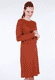 Kleid Alfia  - dark grape