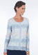Strickjacke Renee - swedish blue