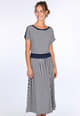 Kleid Hludari stripe - navy