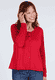 Strickjacke Kadira  - rubin
