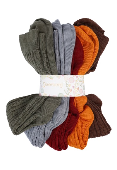 5-er Set Kniestrümpfe Rixte - multicolour
