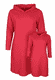 Wendekleid Tirilia Bow - rubin