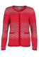 Strickjacke Medi Gradient  - cerise