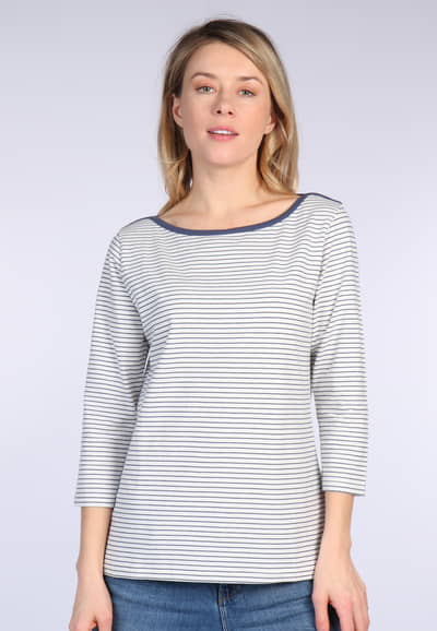 Langarmshirt Daria - ivory