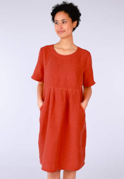 Kleid Rabea - light rust