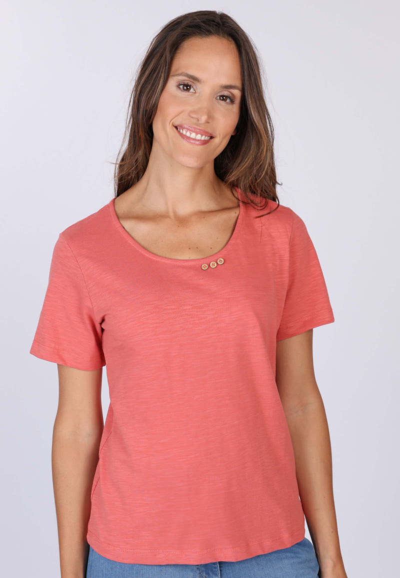 T-Shirt Freideo - terracotta