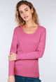Langarmshirt Malin  - red violet