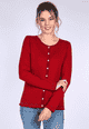 Strickjacke Helena - wine
