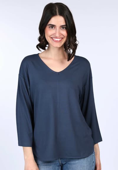 3/4-Arm-Shirt Betzili  - navy