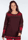Strickpullover Lupina - dark grape