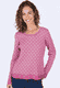 Strickpullover Josefine - raspberry