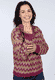 Strickpullover Elianne  - red wine