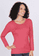 Langarmshirt Fiana - cerise