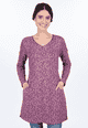 Tunika Piret  - plum