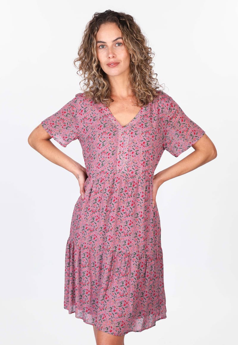 Kleid Naila - dusty orchid