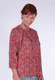 Bluse Theresia - burgundy