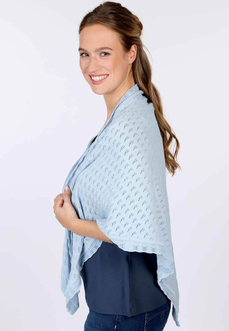Dreieckstuch Lisa  - baby blue