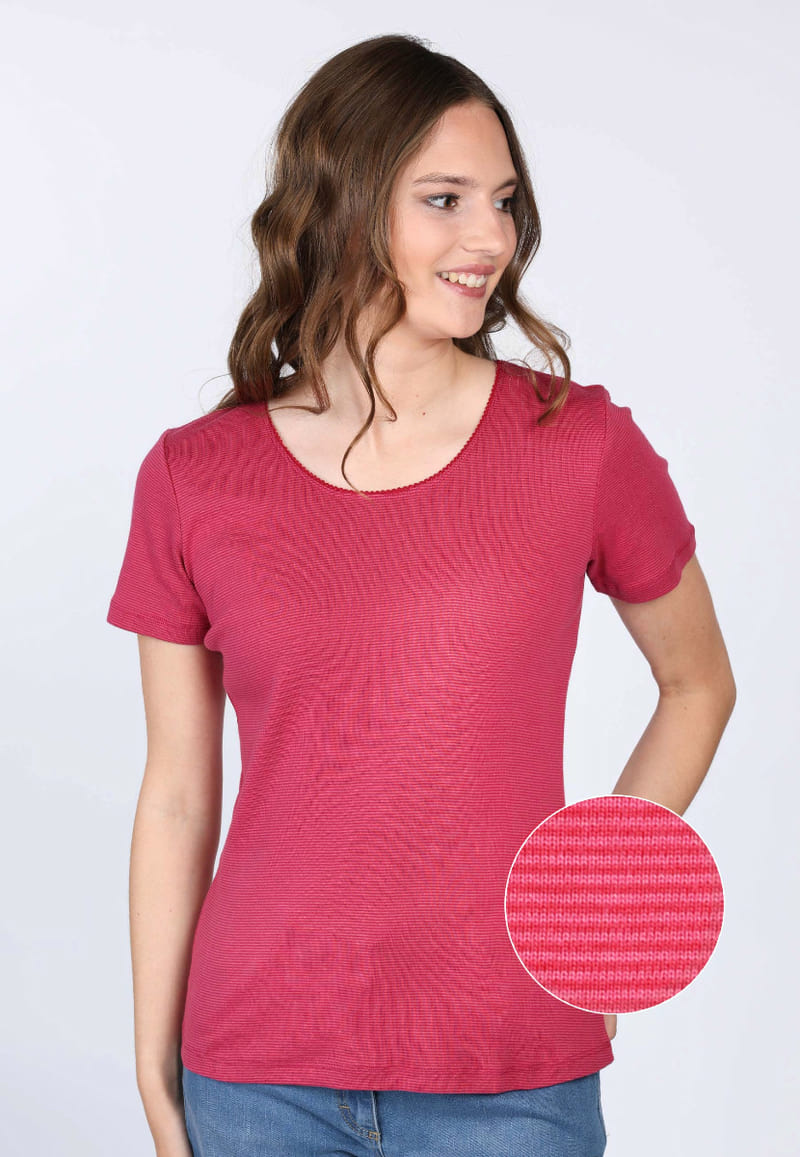 T-Shirt Sarina - rubin