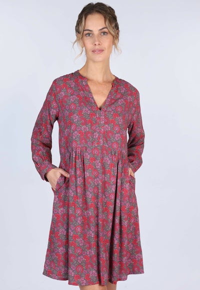 Kleid Merita  - plum