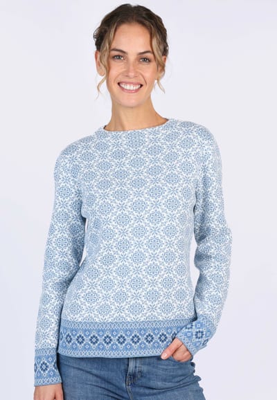 Strickpullover Dorit Nordic  - blue shadow