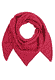 Strickdreieckstuch Tria  - rubin
