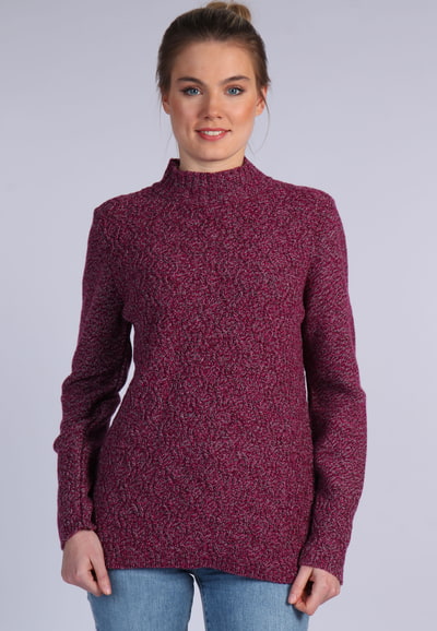 Strickpullover Minora - plum