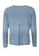 Strickjacke Kadir gradient  - swedish blue