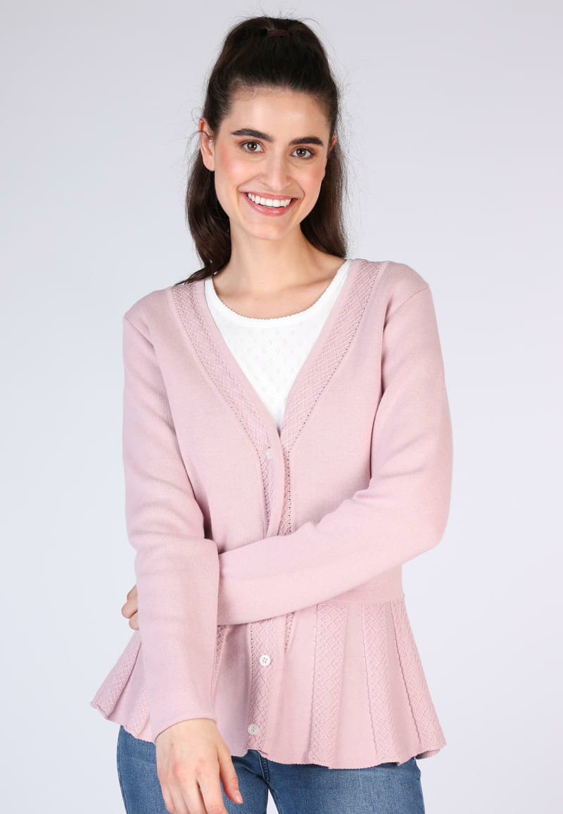 Strickjacke Amicia - rose