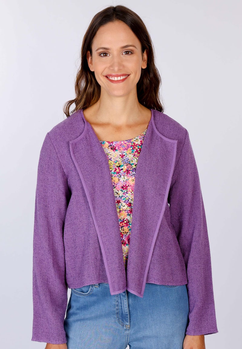 Strickjacke Maritta  - iris