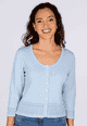 Strickjacke Liselotte  - baby blue