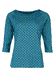 3/4-Armshirt Zoa geo flower - ink