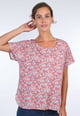 T-Shirt Betzi Mille fleur  - rose