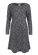 Kleid Thyrina romantic - black