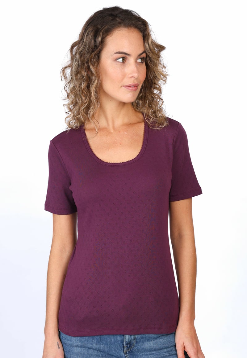 T-Shirt Maren - plum