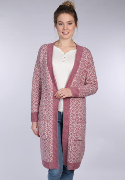 Strickjacke Tilke - rose
