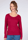 Langarmshirt Malin  - purple