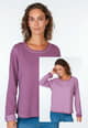 Sweater Kariana - plum