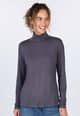 Rollkragenshirt Adaa - ebony