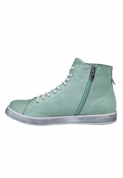 High Sneaker Claartje - salbei