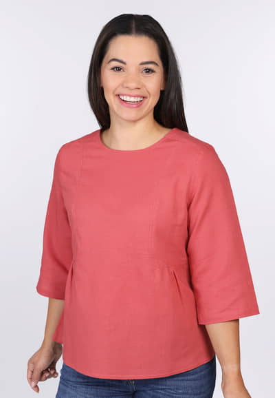 Bluse Salizia - new terracotta