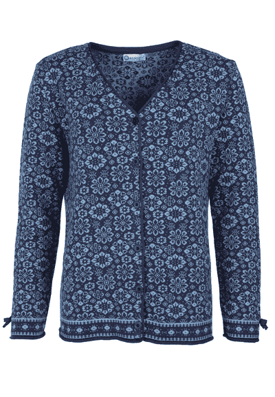 Strickjacke Christa Blommar - navy