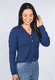 Strickjacke Valea  - indigo