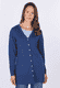 Strickjacke Angelana  - indigo