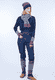 Beinstulpe Lati nordic - navy