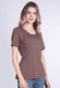 T-Shirt Loani - light rust