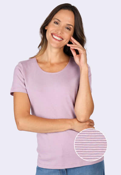 T-Shirt Sarina  - pansy