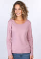 Langarmshirt Sandra  - dusty orchid