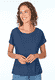 T-Shirt Zoe solid - navy